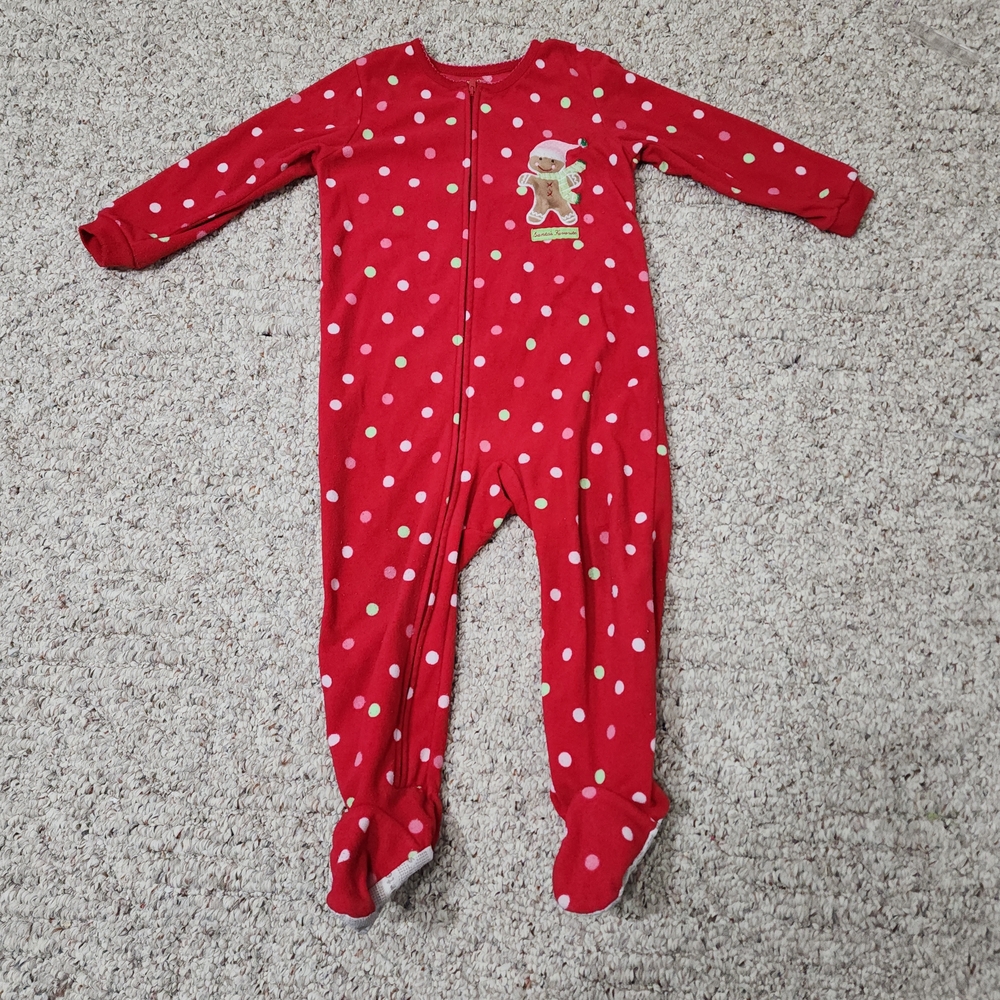 Red Polka Dot Kids One Piece